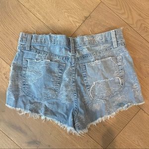 LF Carmar High-Waisted Denim Shorts